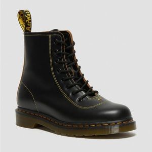 PHARAMOND VINTAGE SMOOTH LEATHER ANKLE BOOTS DOC MARTENS Rare Sold Out!! Size W9